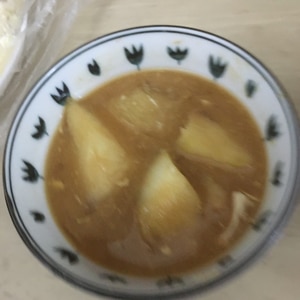 うちの味噌汁「冬瓜の味噌汁」